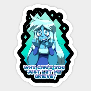 The Ghost and Molly McGee - Libby Blue Diamond Sticker